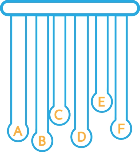 Business data graph icon sign symbol design