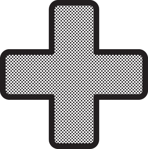 Button Plus icon sign symbol design
