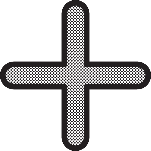 Button Plus icon sign symbol design