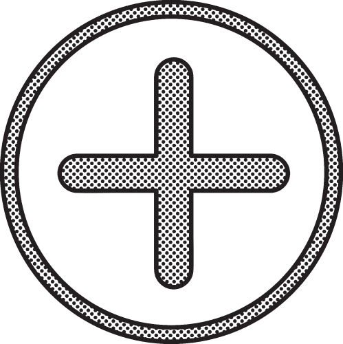 Button Plus icon sign symbol design