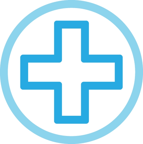 Button Plus icon sign symbol design