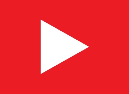 button video player icon sign design