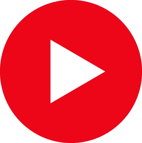 button video player icon sign design