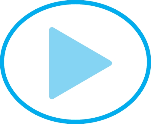 button video player icon sign design