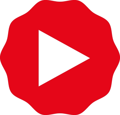 button video player icon sign design