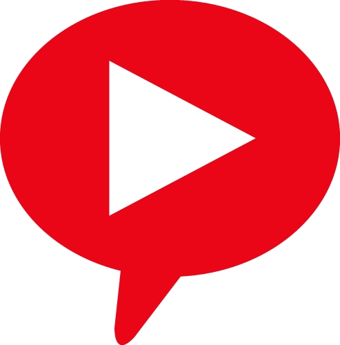 button video player icon sign design