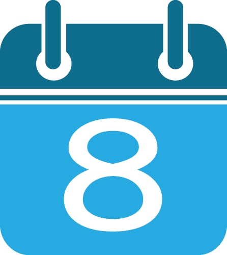 Calendar icon sign symbol desiggn
