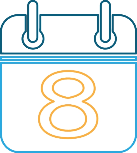 Calendar icon sign symbol desiggn