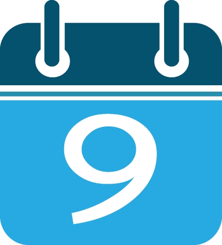 Calendar icon sign symbol desiggn