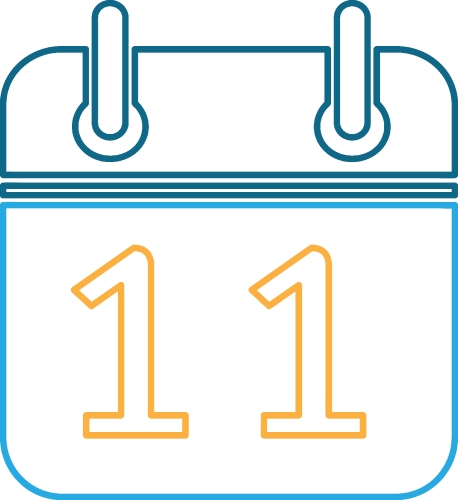 Calendar icon sign symbol desiggn