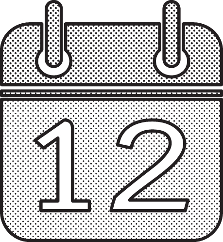 Calendar icon sign symbol desiggn