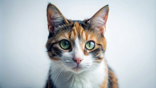 Calico cat, Face Close Up 27feb24 (4)