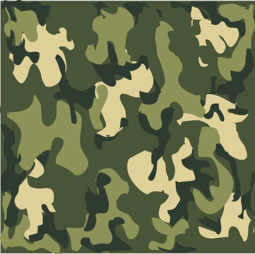 Camouflage pattern background design