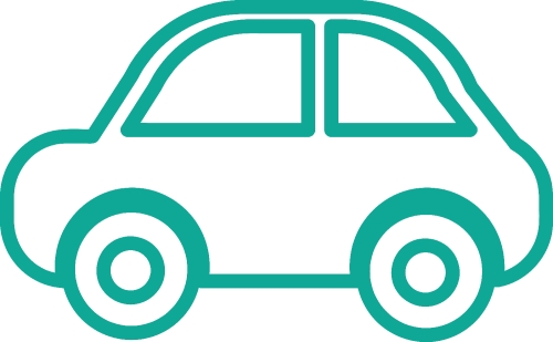 car icon sign symbol design