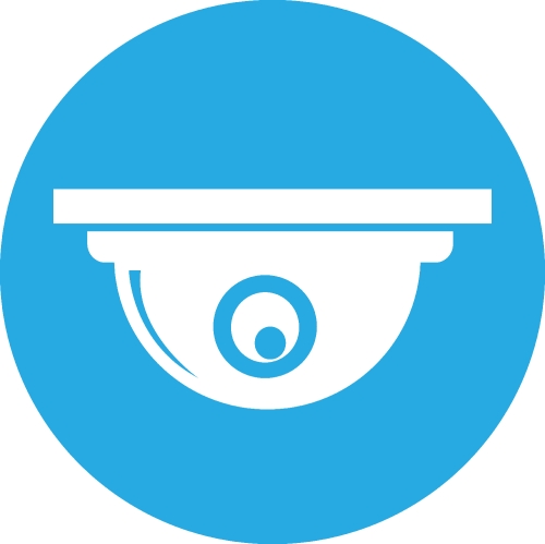 CCTV Camera Icon sign symbol design