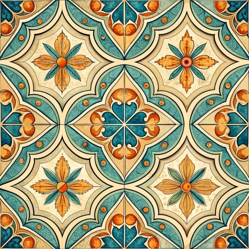 Ceramic tiles seamless pattern background abstract wallpaper