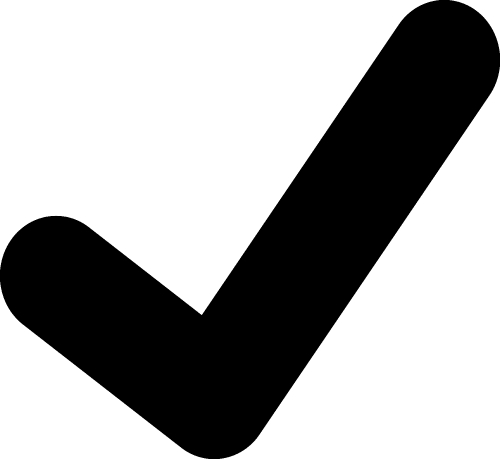 check mark icon sign 