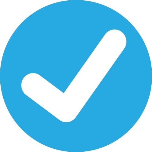 check mark icon sign design