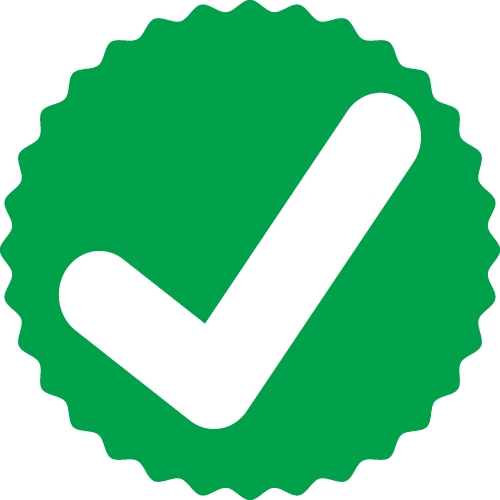 check mark icon sign design