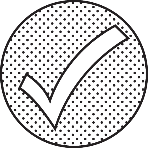 Check mark icon sign symbol design