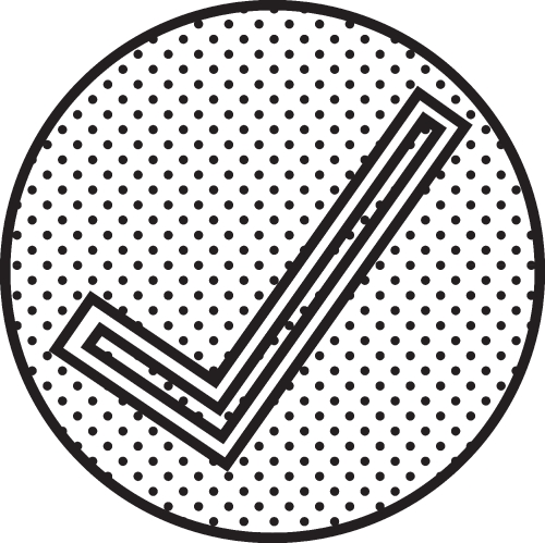 Check mark icon sign symbol design