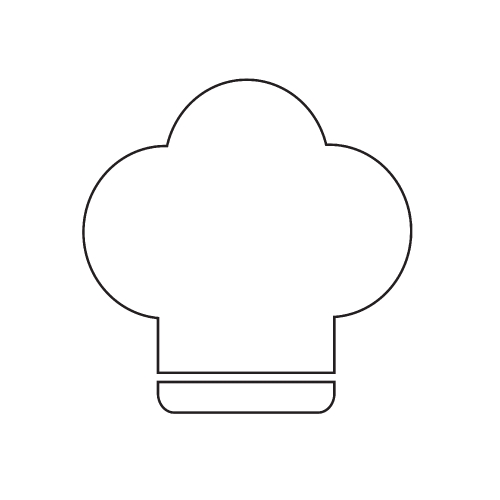 Chef cap icon