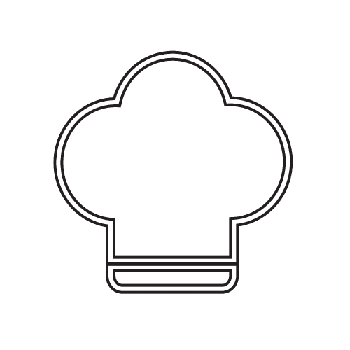 Chef cap icon