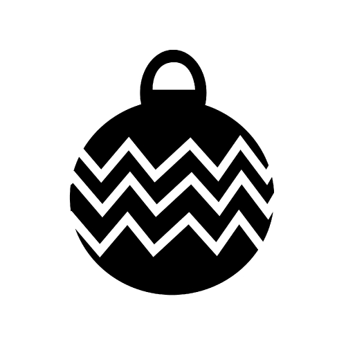 Christmas ball icon