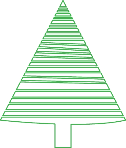 Christmas tree icon sign symbol design