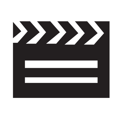 Cinema Clapboard Icon