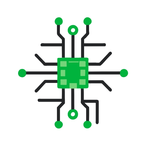 Circuit board icon