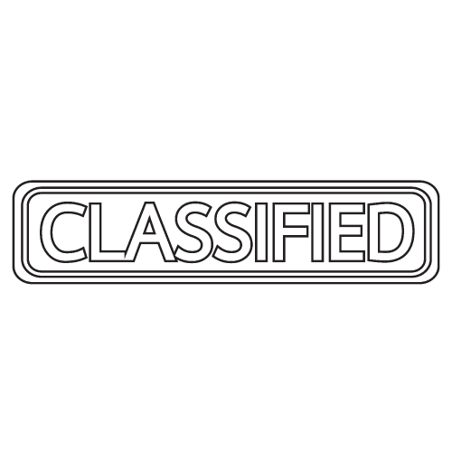 Classified stamp tex