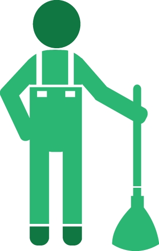 Cleaner icon Cleaning services sign symbol design