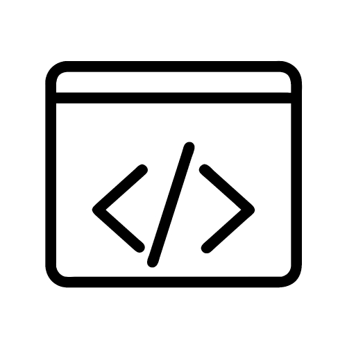 Coding icon