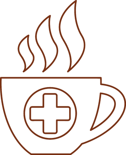 Coffee icon sign design