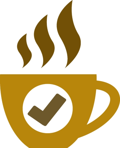 Coffee icon sign design