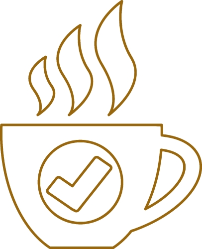 Coffee icon sign design