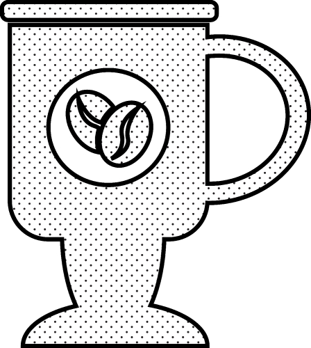 Coffee icon sign symbol design