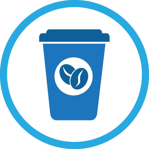 Coffee icon sign symbol design