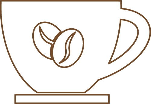 Coffee icon sign symbol design