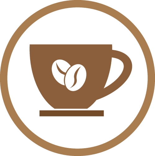 Coffee icon sign symbol design