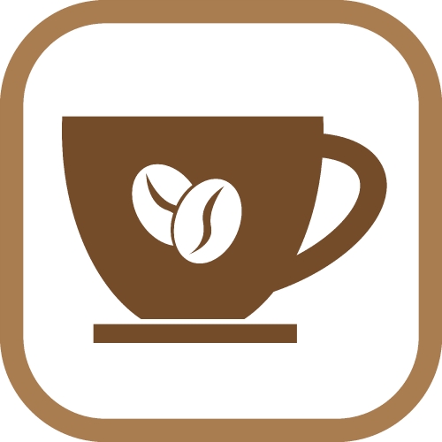 Coffee icon sign symbol design