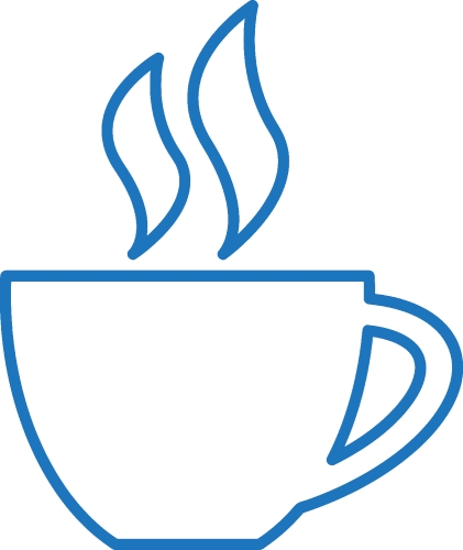 Coffee icon sign symbol design