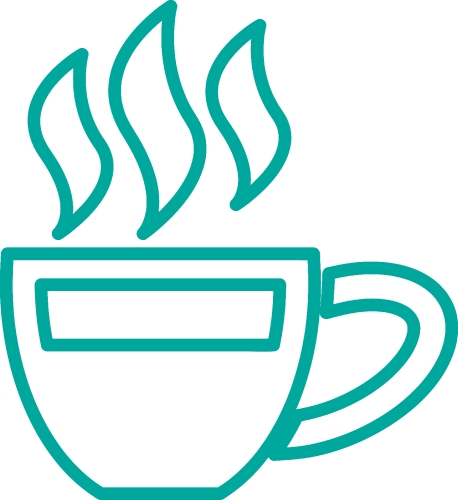 Coffee icon sign symbol design