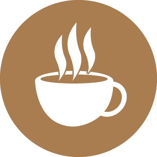 Coffee icon sign symbol design