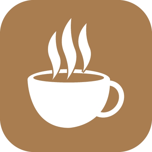 Coffee icon sign symbol design