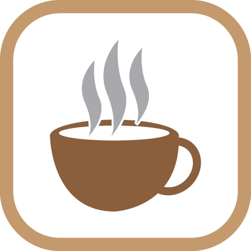 Coffee icon sign symbol design