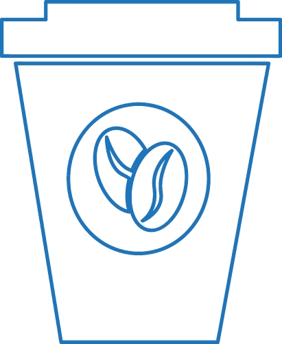 Coffee icon sign symbol design