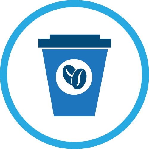 Coffee icon sign symbol design