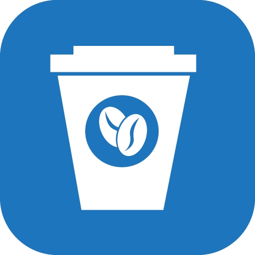 Coffee icon sign symbol design